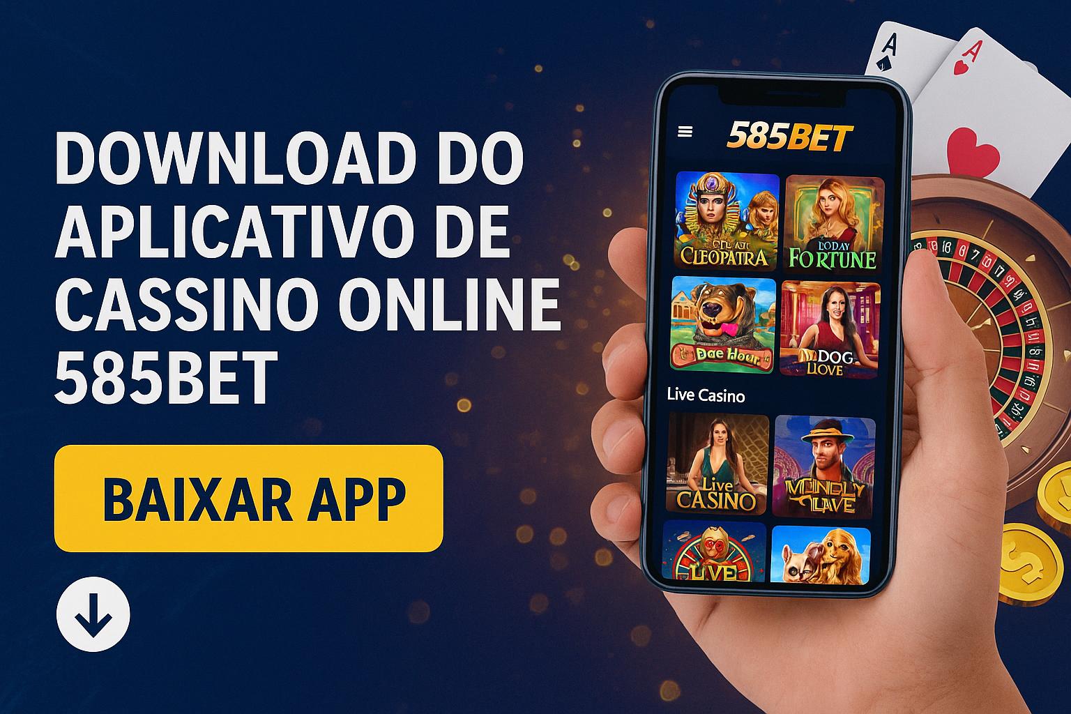 Baixar o 585BET Cassino App