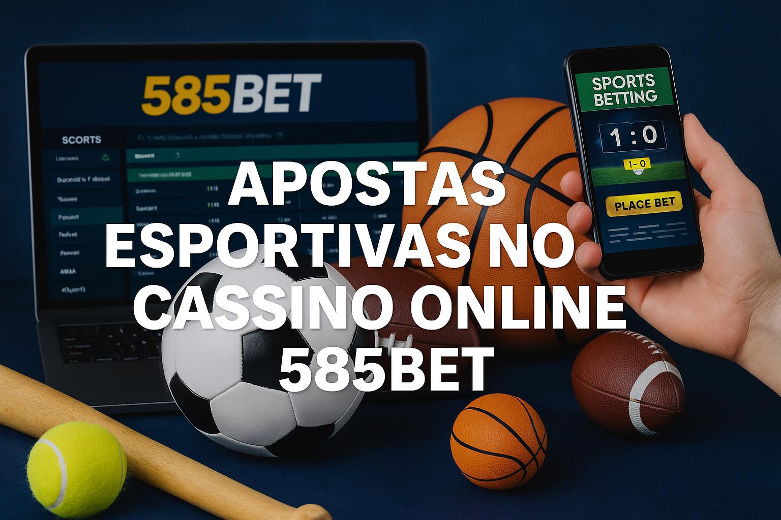 Aposte em apostas esportivas no cassino online 585BET
