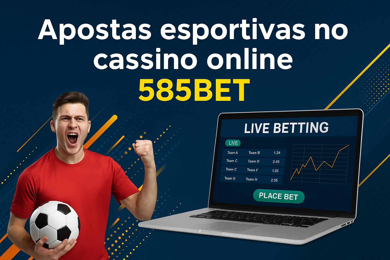 Apostas esportivas no cassino online 585BET