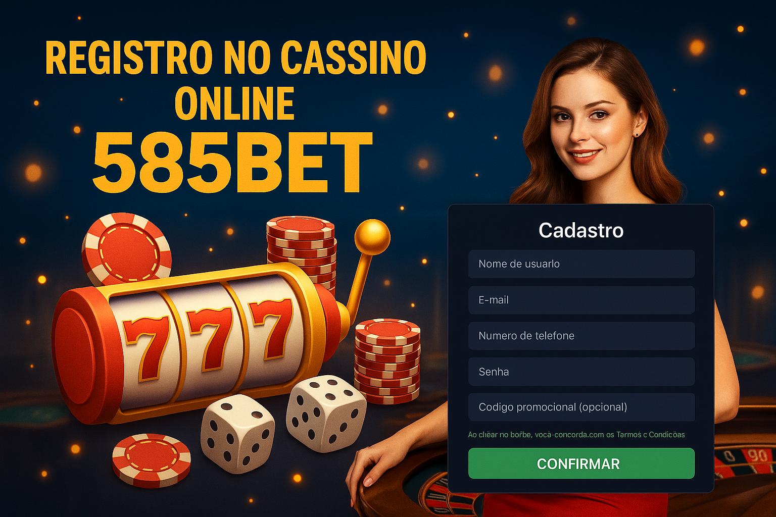 Não Perca tempo, o rRgistro na site 585BET