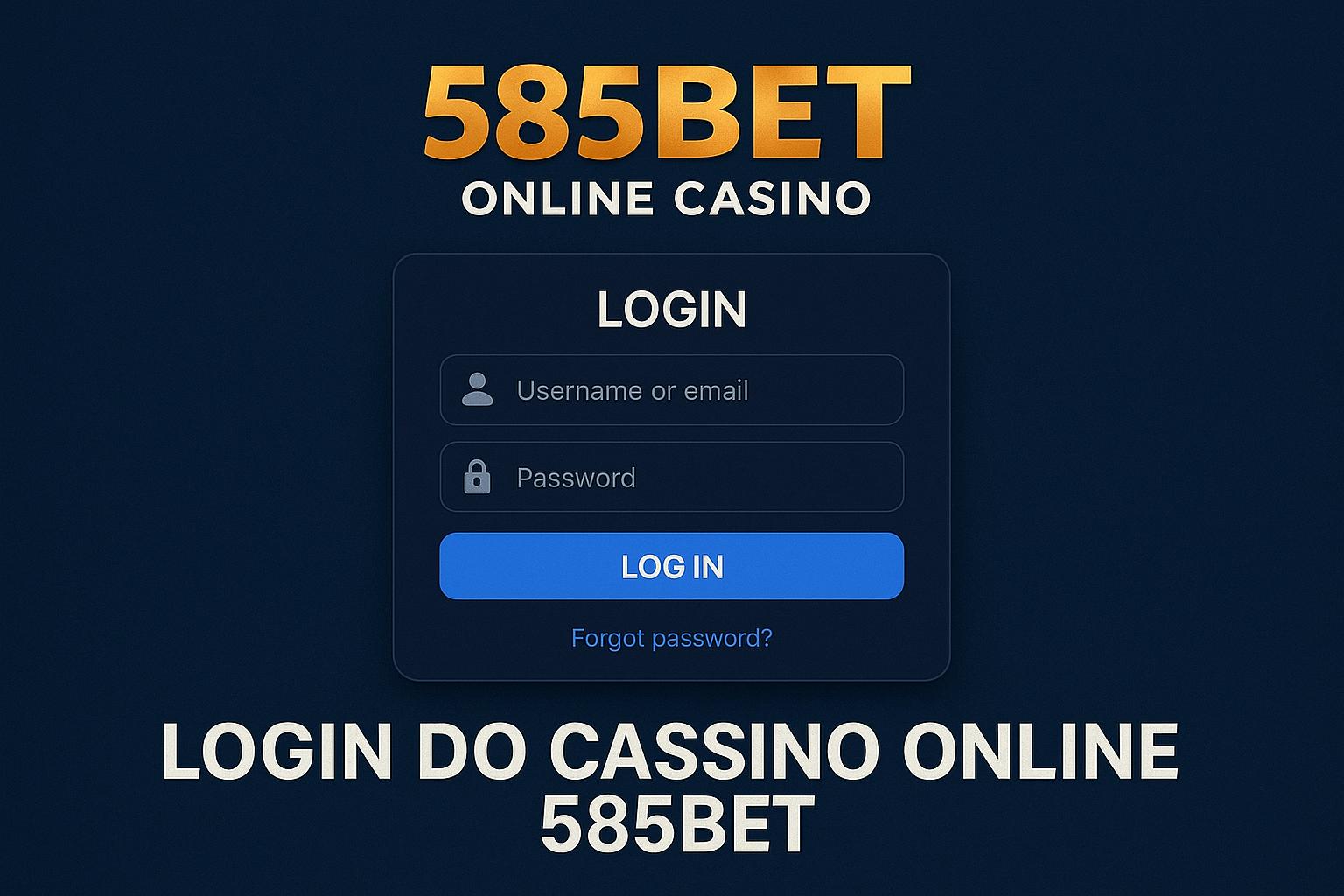 Registro na 585BET Garante Acesso a uma Vasta Seleção de jogo